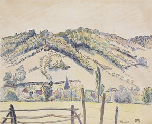Méricourt, 1919 - Lucien Pissarro